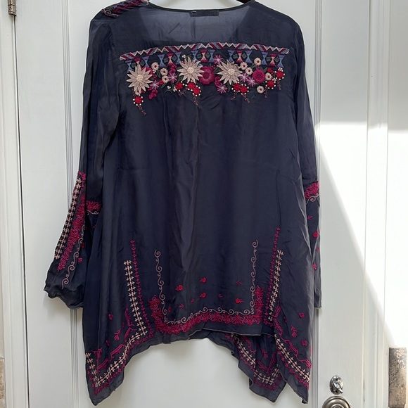 Johnny Was Long sleeve top Small - Picture 3 of 4